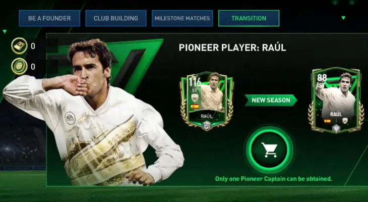 FIFA Mobile 23 Founders: Transition Pioneer Captain Raul