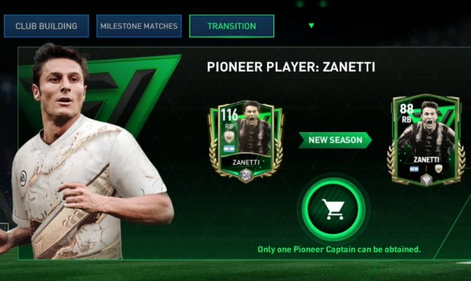 FIFA Mobile 23 Founders: Transition Pioneer Captain Javier Zanetti