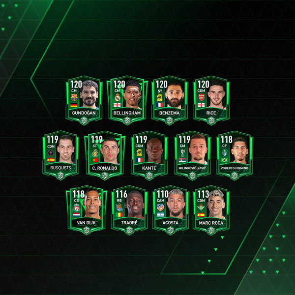 FIFA Mobile 23 Founders Players