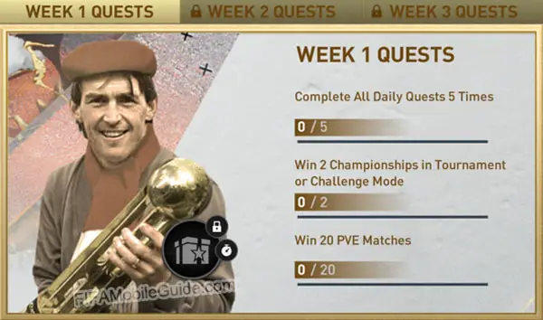 FIFA Mobile 23 Trophy Titan Weekly Quests