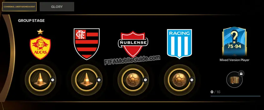 EA Sports FC Mobile 24 Conmebol Libertadores Skill Games and Matches
