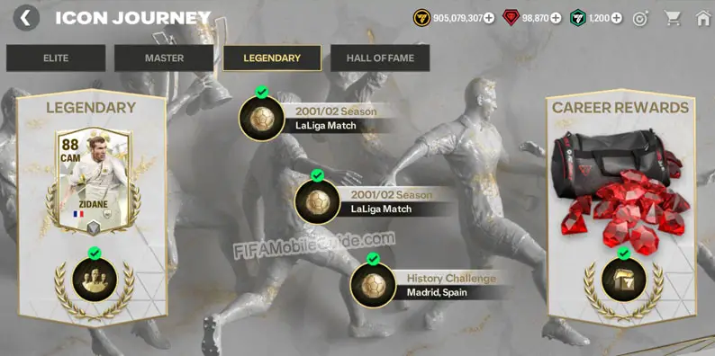 EA FC Mobile 24 Icon Journeys Legendary Chapter