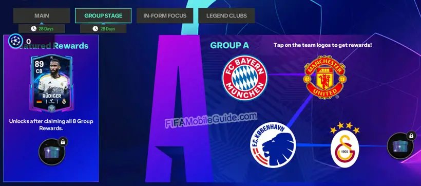 EAS FC Mobile 24 UCL Group Stage