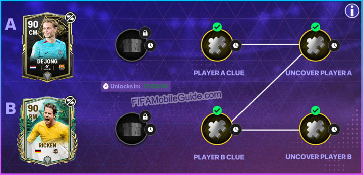 FC Mobile 24 Mystery Player Week/Batch 14: a 90 OVR CM De Jong and a 90 OVR RM Ricken