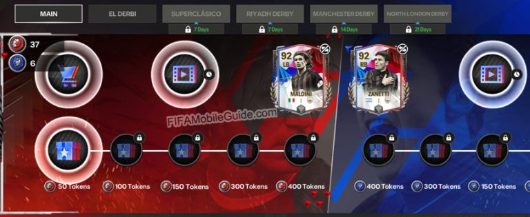 Mobile Rivals Display EA Sports FC Mobile 24: Rivals Event Guide - FIFAMobileGuide.com
