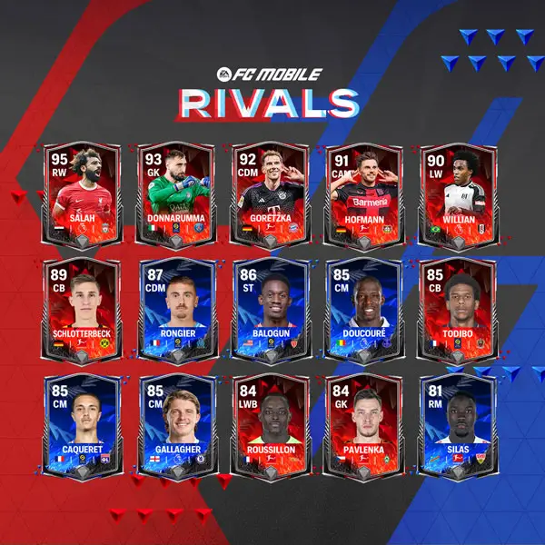 EA FC Mobile 24 Rivals Players