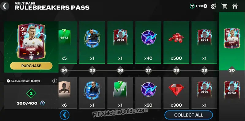EA FC Mobile 24 Rulebreakers Pass