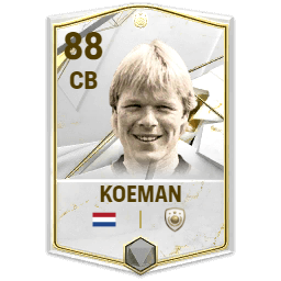 FC Mobile 24 Mystery Player Week/Batch 4: 88 OVR CB Ronald Koeman (Icons)