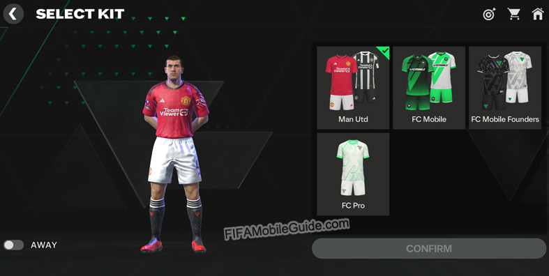 FC Mobile 24 Locker Room: Kit / Jersey