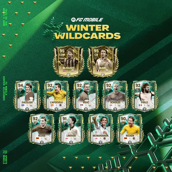 EA Sports FC Mobile 24: Winter Wildcards Players