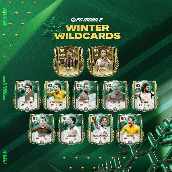 EA Sports FC Mobile 24: Winter Wildcards Players