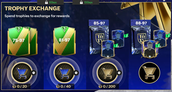 EA Sports FC Mobile 24: TOTY Trophy Exchange