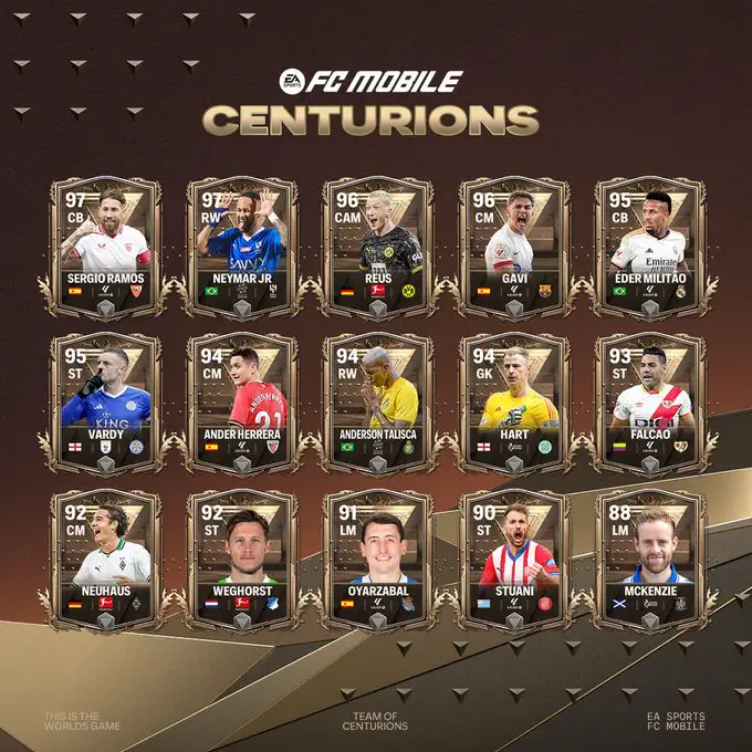 EA FC Mobile 24: Centurions Players