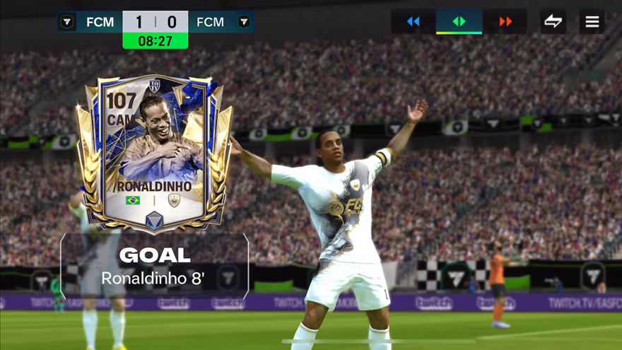 Goal Celebration in FC Mobile 26 Beta