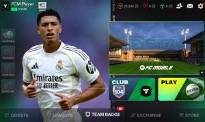 FC Mobile 26 Beta Main Screen