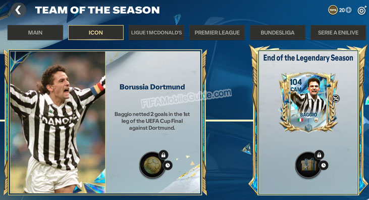 TOTS 25 Icons: Roberto Baggio