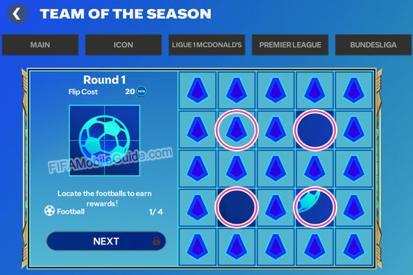 TOTS 25 Serie A Enilive Football Locating