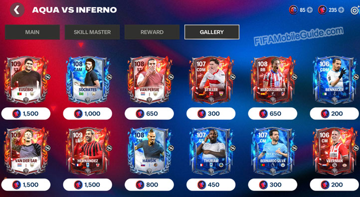 Aqua vs Inferno Gallery Chapter: Week 2 Player Shards