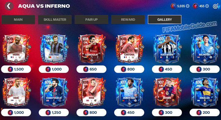 Aqua vs Inferno Gallery Chapter: Week 4 Player Shards