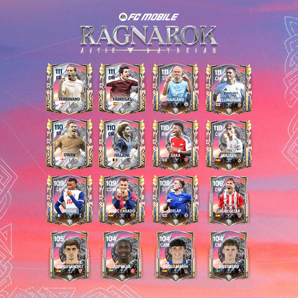 EA Sports FC Mobile 25: Ragnarok After Daybreak Featured Players