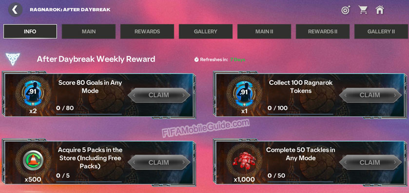 Ragnarok After Daybreak Weekly Quests