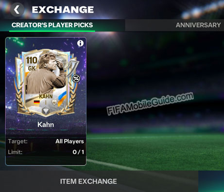 FC Mobile 26: 2nd Anniversary Exchange