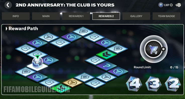 2nd Anniversary Rewards 2 Chapter: Board Path