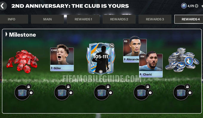 2nd Anniversary Rewards 4 Milestone