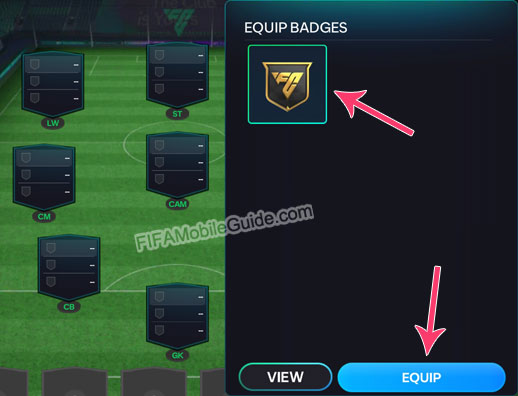 Equip a Badge