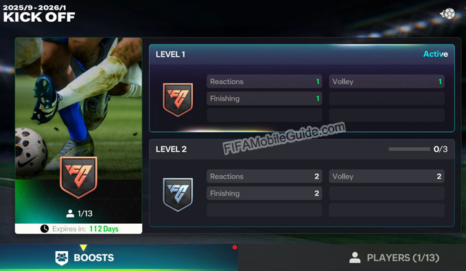 FC Mobile 26: Kickoff Team Badge 