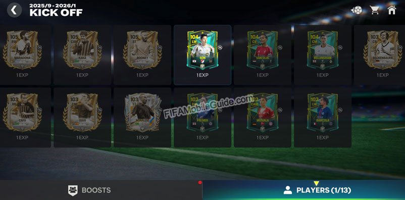 EXP Players for Team Badge