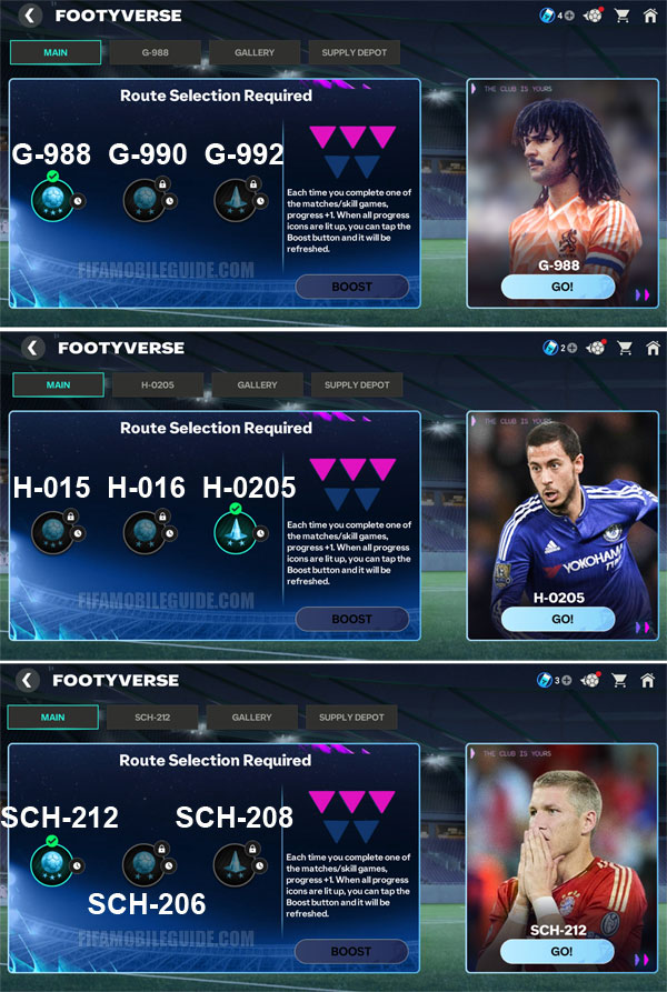 Footyverse: All Navigators' Verses