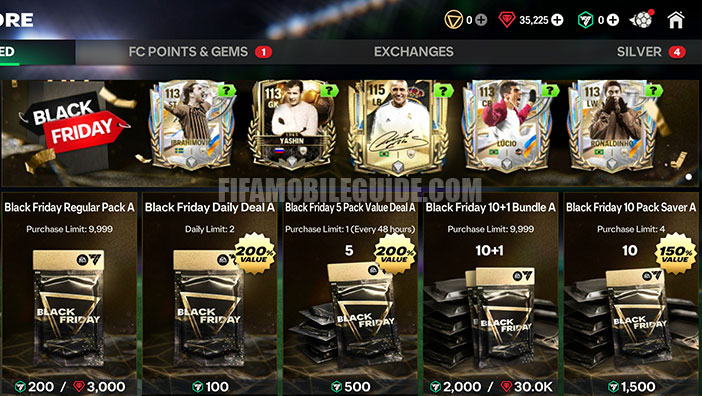 Black Friday 2025 Store Packs