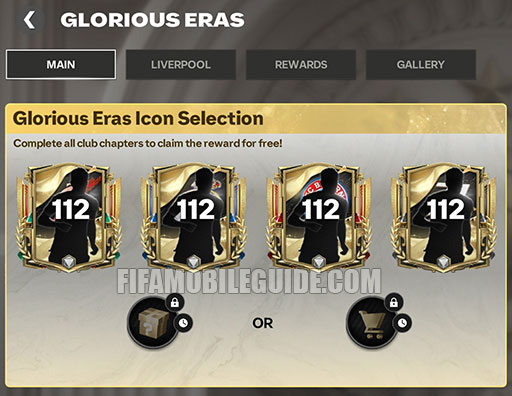 Glorious Eras Icon Selection