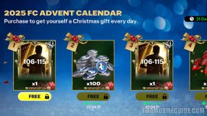 FC Mobile 2025 FC Advent Calendar