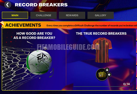 Record Breakers Achievements