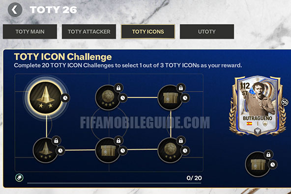 TOTY 26 Icon Challenge