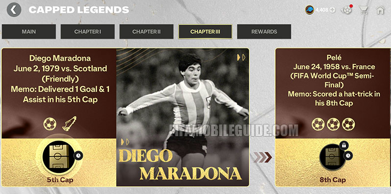 Capped Legends Chapter III