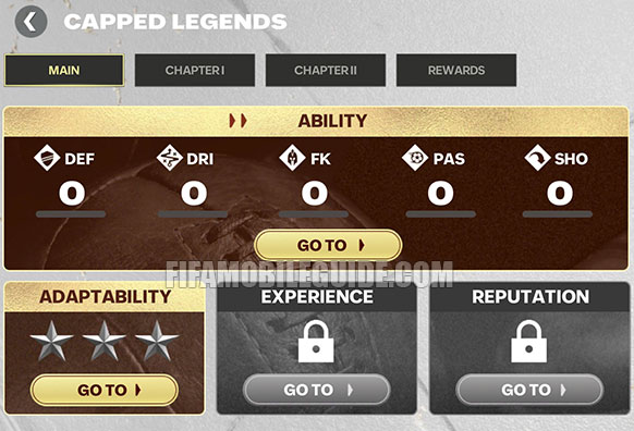 Capped Legends Main Chapter