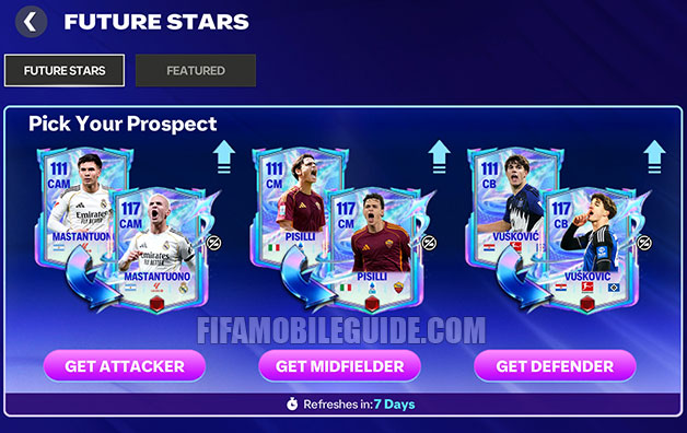 Future Stars 26 Main Chapter