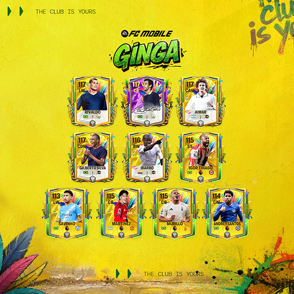 FC Mobile 26 Ginga Featured Players