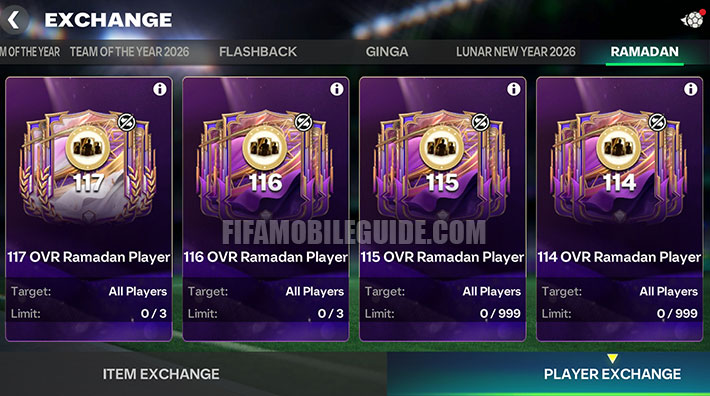 Ramadan 26 Exchange