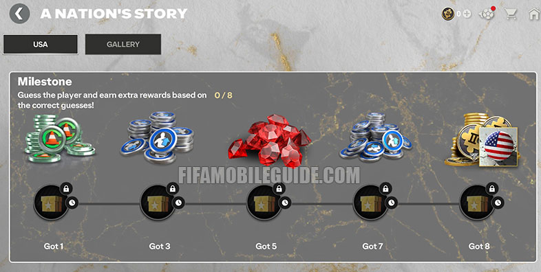 A Nation's Story USA Milestone