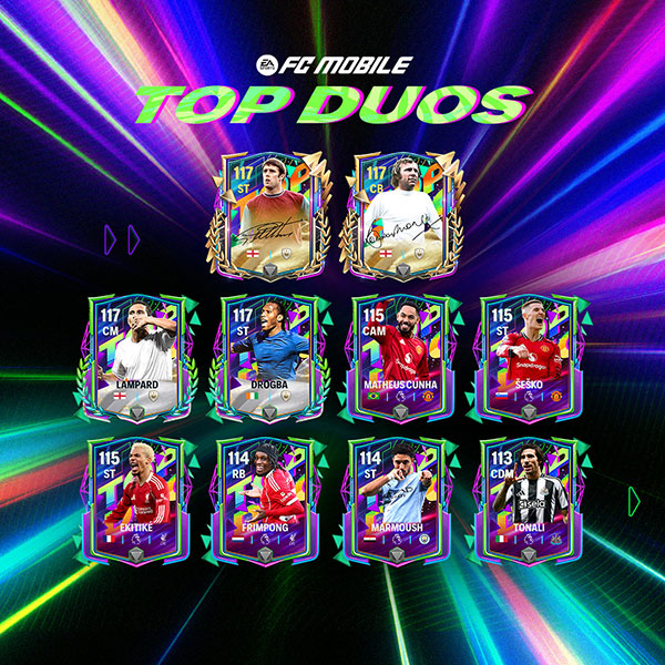 FC Mobile 26 Top Duos Featured Players