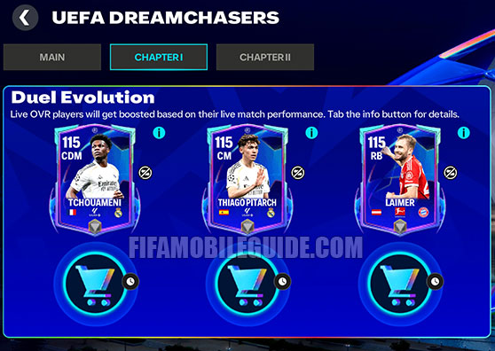 UEFA Dreamchasers Duel Evolution (Live OVR)