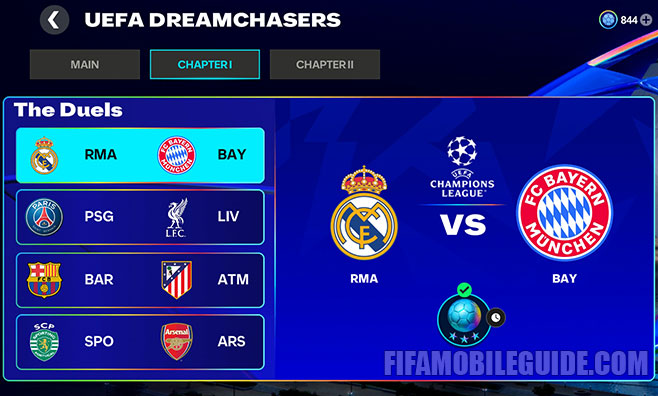 UEFA Dreamchasers The Duels