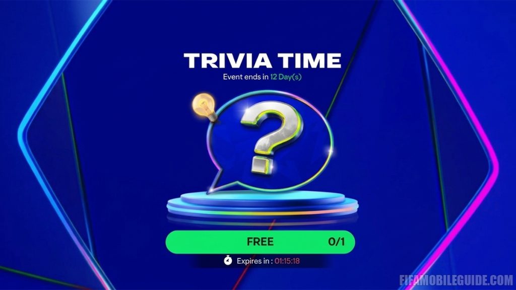 FC Mobile 26 UEFA Dreamchasers Trivia Time