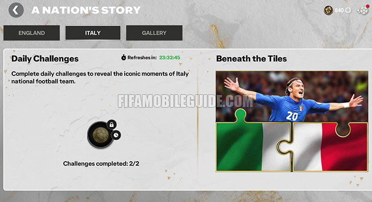 A Nation's Story: Italy Daily Challenges