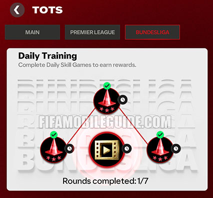 TOTS 26 Bundesliga Daily Training