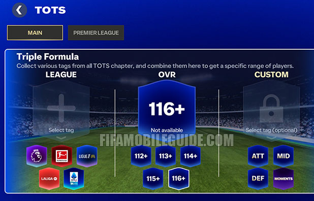 TOTS 26 Triple Formula